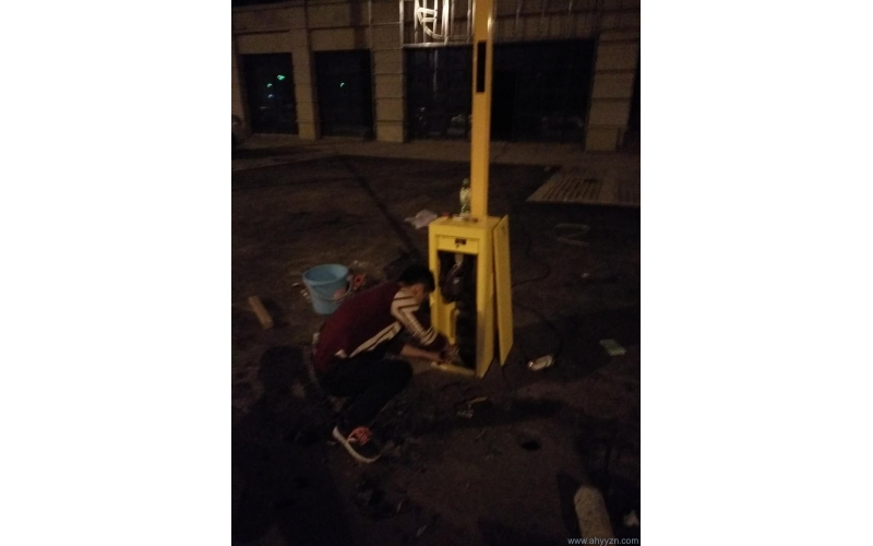 包河區車谷社區道閘安裝